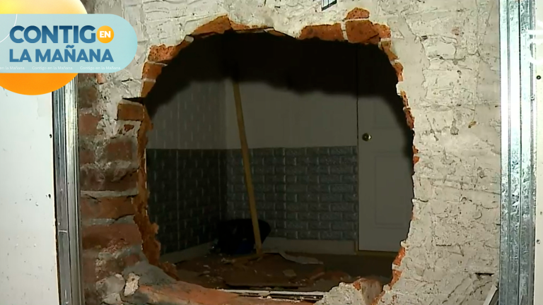 Delincuentes hicieron forado y se llevaron 100 millones de pesos en Barrio Meiggs