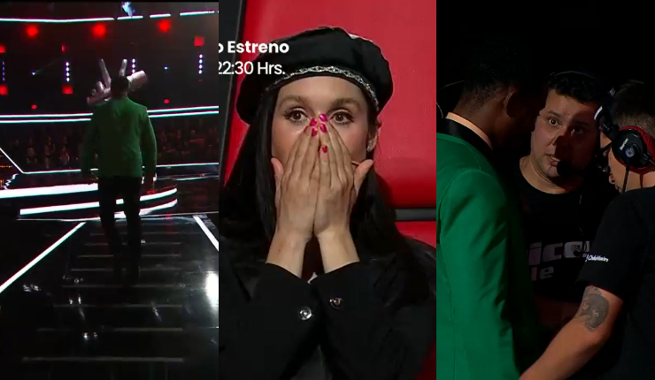 Concursante de The Voice Chile sufrió fuerte caída en plena audición: Accidente preocupó a los coaches