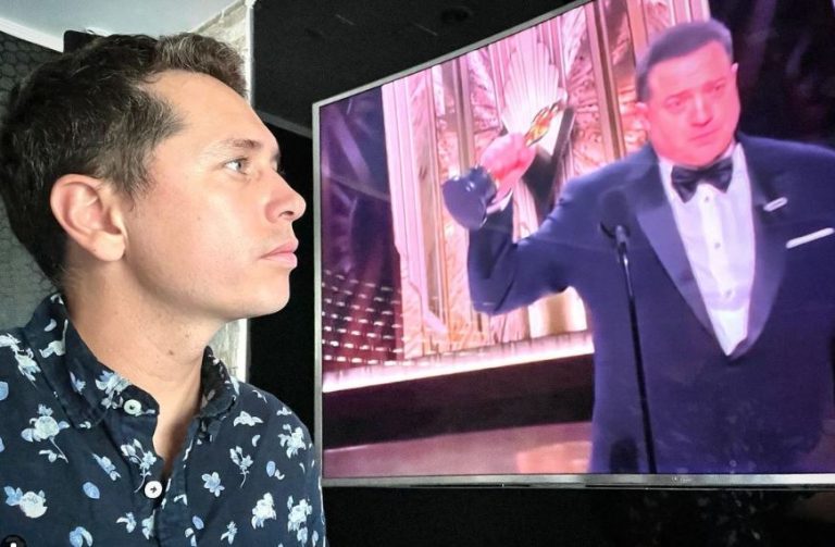 Karol Lucero y su llamativa comparación con Brendan Fraser: 