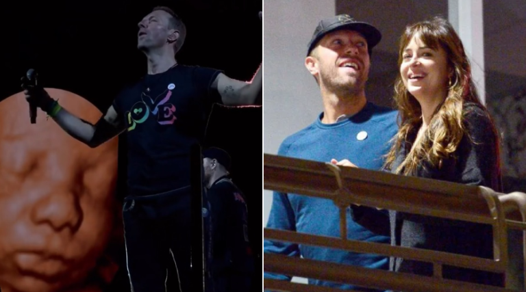 ¿Papá por tercera vez? Fans especulan que Chris Martin y Dakota Johnson tendrán un hijo por esta enigmática imagen