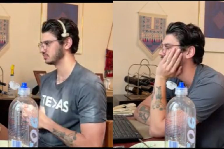 Venía llegando de sus vacaciones: Tiktoker grabó momento en que su jefe lo despide por videollamada