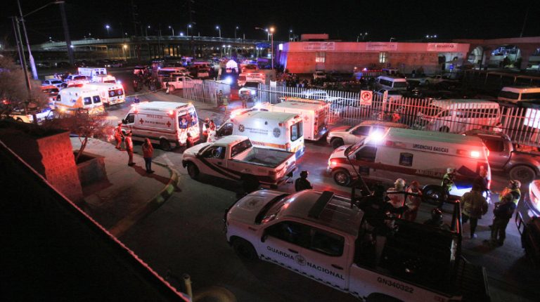 Tragedia en México: Sube a 40 el número de migrantes fallecidos por incendio en estación fronteriza