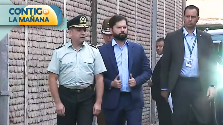 Pdte. Boric señaló que acompañará a Carabineros en operativos policiales