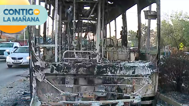 Un carabinero baleado y cuatro micros quemadas marcaron el Día del Joven Combatiente