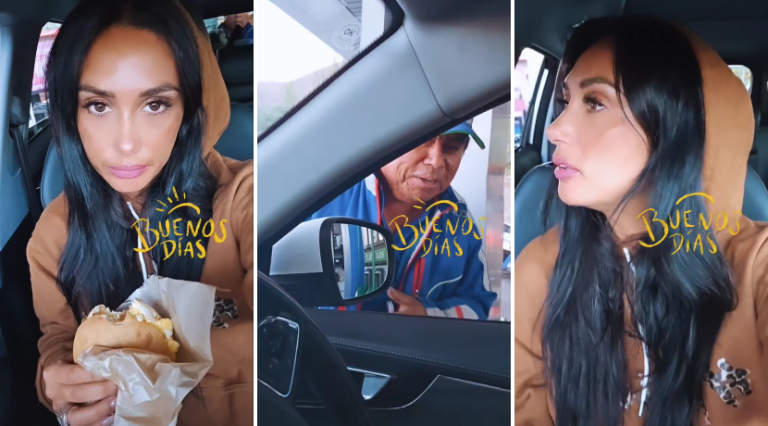 Hasta la trataron de reina: Pamela Díaz abrió debate por la entrega de propina en una bencinera