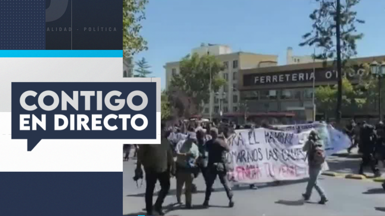 Se registran cortes de tránsito por manifestación de estudiantes secundarios