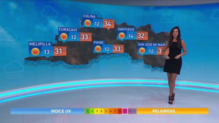 Vanessa Noé y el informe del tiempo para este viernes 10 de marzo