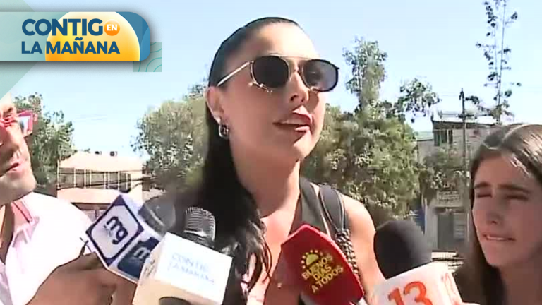 “Me siento súper tranquila”: Daniela Aránguiz llegó a declarar por caso Maite Orsini