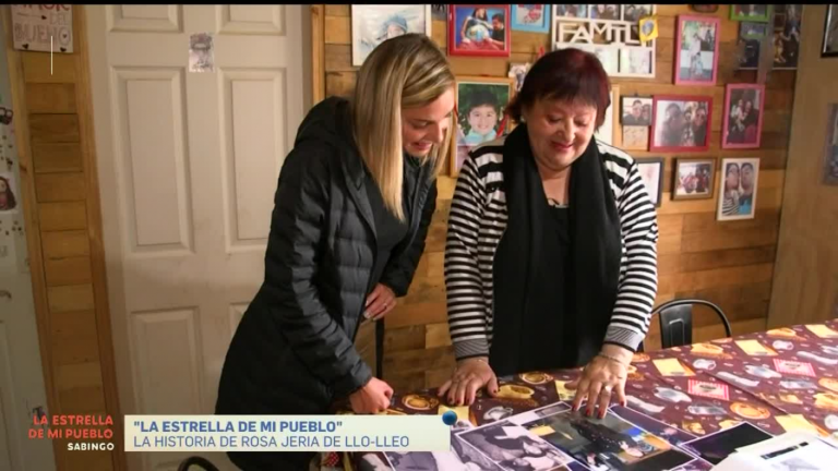 La Estrella De Mi Pueblo: Emilia Daiber se encantó con la adorada Rosita Jeria en Llo-lleo