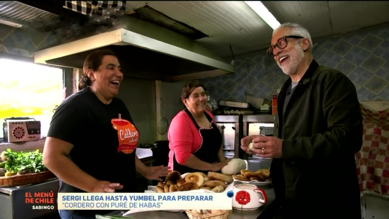 El Menú de Chile: Sergi Arola conoció la receta de “Cordero con Puré de Habas”