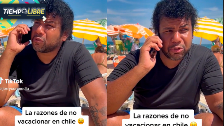 Caro, imprevisible y con restricciones: Venezolano se hizo viral con “las razones para no vacacionar en Chile”