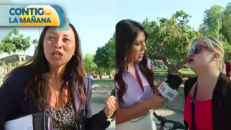 La acusó de agresiones: Vecina de El Bosque enfrentó en vivo a concejala de El Bosque