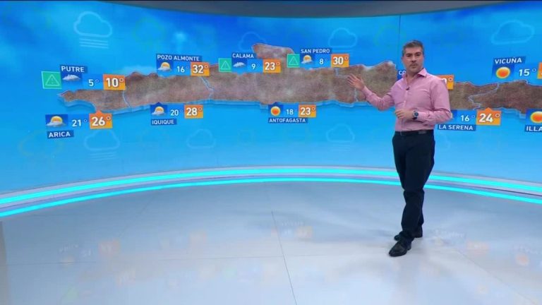 Eduardo Sáez y el informe del tiempo para este martes 21 de marzo