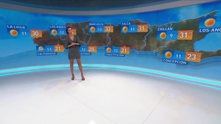 Vanessa Noé y el informe del tiempo para este viernes 24 de marzo