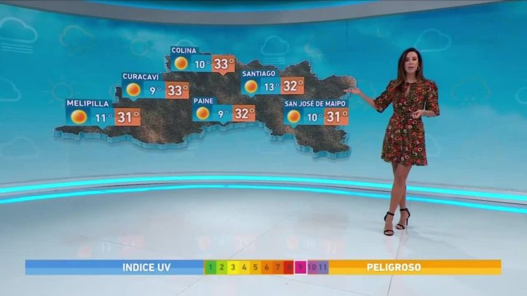 Vanessa Noé y el informe del tiempo para este sábado 1 de abril