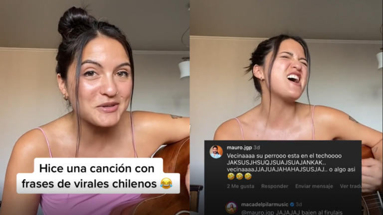 ¿Nuevo himno nacional? Tiktoker compone canción con famosos virales chilenos y le llovieron elogios