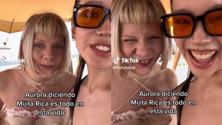 ¡Coqueta! Tiktoker le enseñó particular chilenismo a cantante noruega que arrasó en Lollapalooza 2023
