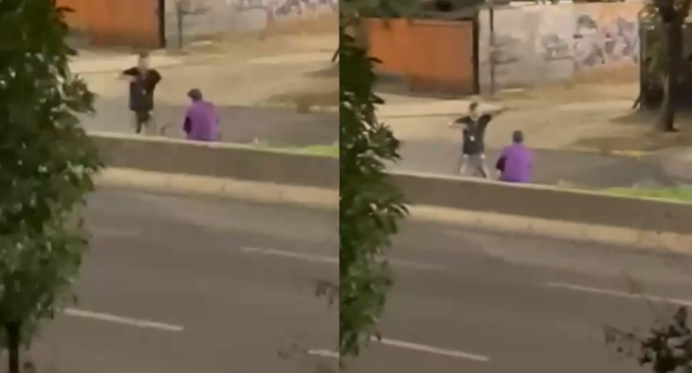 Funcionario PDI frustró violento robo a mujer en Pudahuel: Delincuente recibió dos disparos