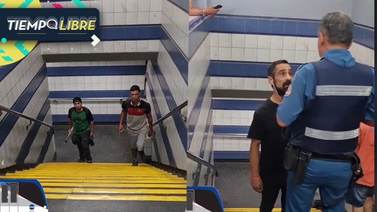 “Devolviendo sinvergüenzas”: Guardias de Metro se viralizaron al sorprender a evasores