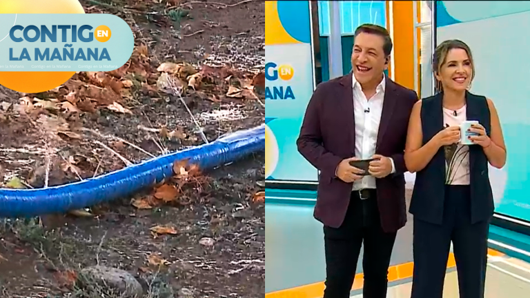 “Usarán coladores para sacar el agua”: Manguera rota sacó carcajadas a JC Rodríguez y Monse Álvarez