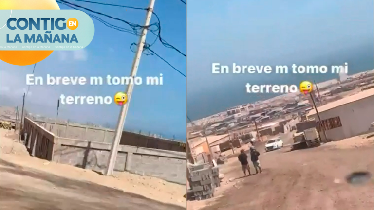 VIDEO | Publican TikTok jactándose de tomarse un terreno en Antofagasta