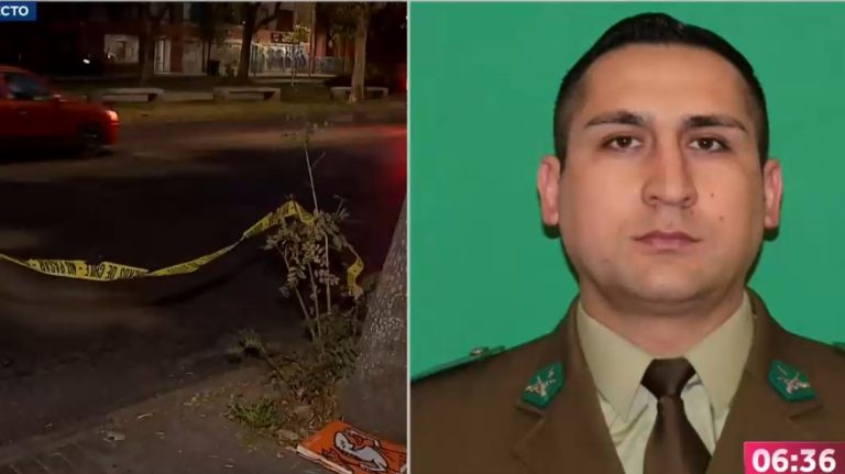 Murió en Santiago Centro: Carabinero baleado dejó un pequeño hijo y su esposa está embarazada