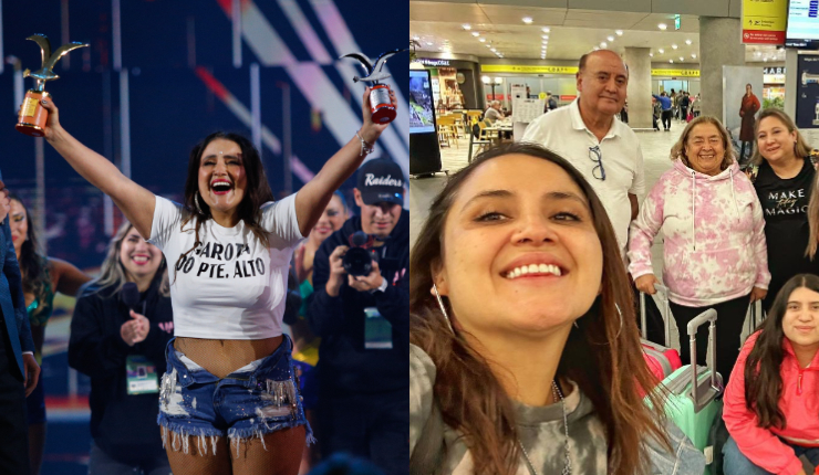 Pamela Leiva llevó a su familia de vacaciones a Brasil tras triunfo en Viña: 