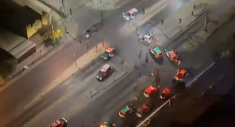 Extensa persecución policial en San Bernardo terminó con cinco detenidos: Intentaron atropellar a Carabineros