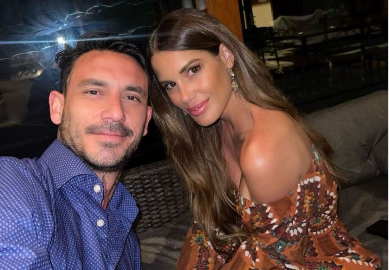 Abrazados ante las críticas: Mauricio Pinilla y Gala Caldirola compartieron su primer video juntos