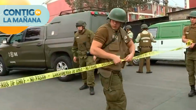 Tiroteo en La Florida terminó con un delincuente abatido y tres carabineros heridos