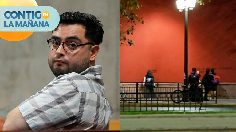 “Profesor del torniquete” es detenido junto a cuatro personas por rayar la Iglesia San Francisco