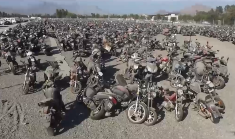 Cementerios de vehículos: ¿A dónde van a parar las motocicletas incautadas?