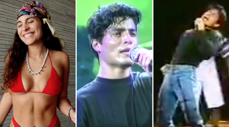 Hija de Chayanne posó con los mismos pantalones que su padre se quitó en Viña 1991 y reventó las redes