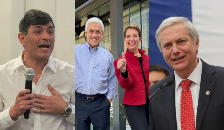 Giras, fotos y franja televisiva: Figuras políticas irrumpen en campaña de candidatos al Consejo Constitucional