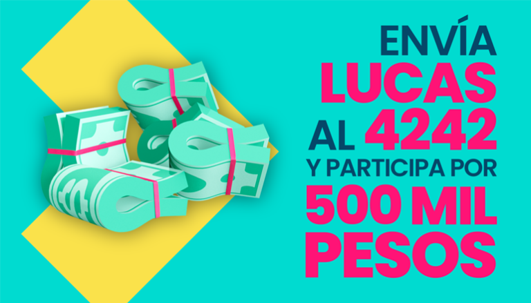 Tu también puedes participar en abril por $500.000.-