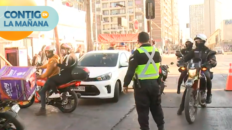 Nueva fiscalización en Estación Central: Operativo incauta autos y motos sin documentación