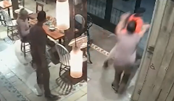 Dueño de bar argentino tacleó a ladrón que le robó celular a clienta, pero después le ofreció trabajo
