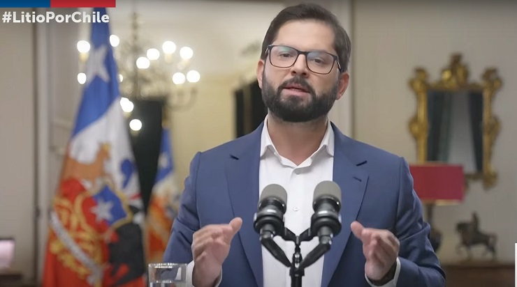 Incluye crear una empresa nacional: Las claves de la Política Nacional del litio anunciada por el pdte. Boric