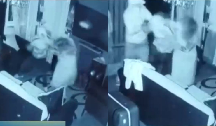 Todo fue grabado: Mujer se enfrentó a golpes con delincuentes armados que entraron a robar a su casa en Cartagena