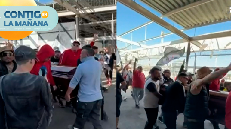 Barristas de Colo Colo irrumpen en el Estadio Monumental para velar a hincha