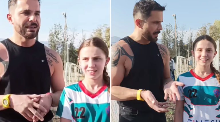 Hija de Álvaro Ballero deslumbró con su talento en torneo de fútbol: 