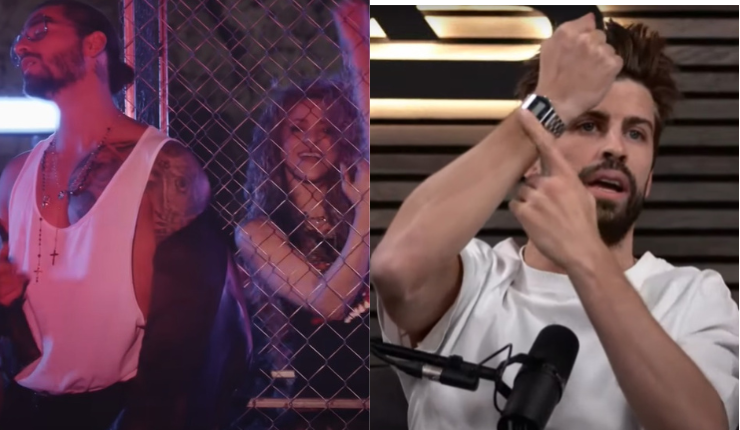 Hasta apareció por sorpresa: Aseguran que Maluma vivió incómodo momento por celos de Piqué con Shakira