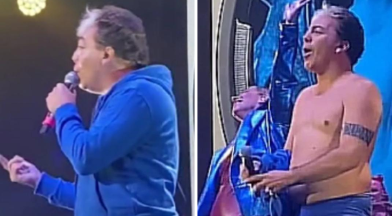 La defensa de Verónica Castro tras show de Cristian en ropa interior: 