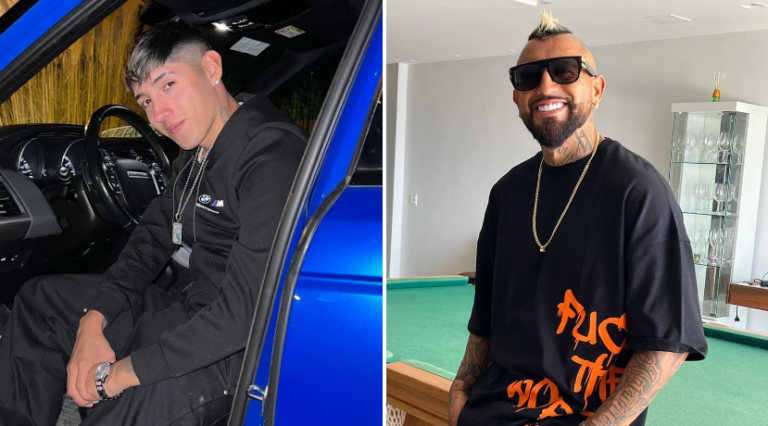 Arturo Vidal sorprendió a Pailita en sus vacaciones por Brasil con inolvidable panorama: 