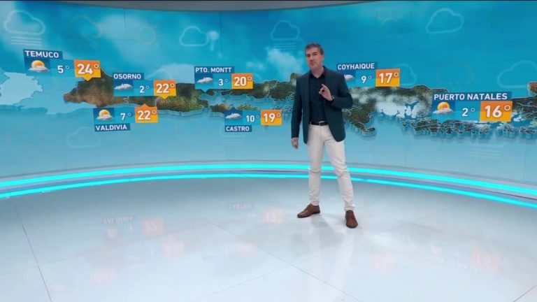 Eduardo Sáez y el informe del tiempo para este martes 4 de abril