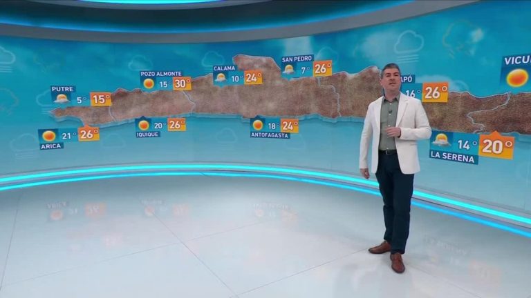 Eduardo Sáez y el informe del tiempo para este miércoles 5 de abril