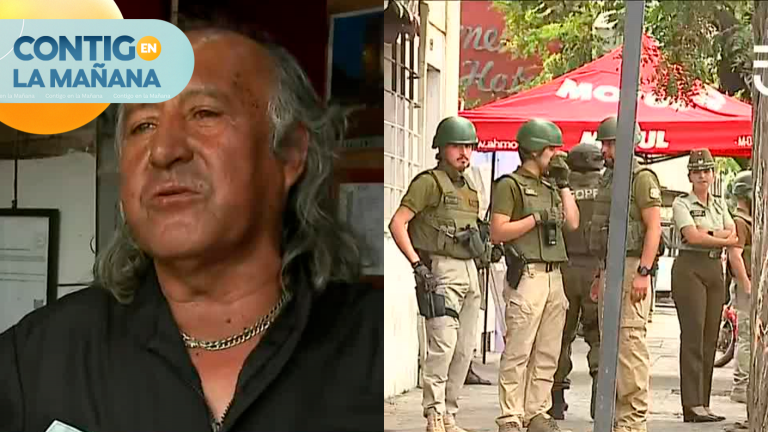 “Son cosas delicadas”: Locatarios se refieren al allanamiento en Santiago