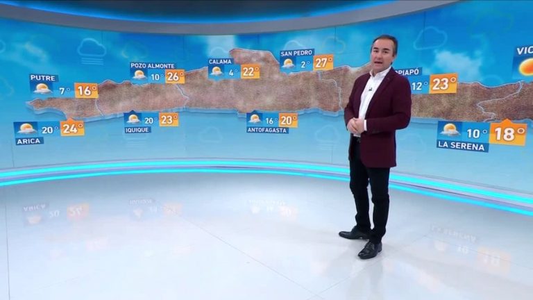 Alejandro Sepúlveda y el informe del tiempo para este lunes 17 de abril