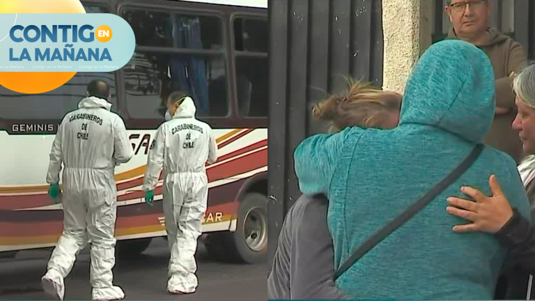 Intenso conflicto familiar: Balean a hombre dentro de micro en Peñaflor