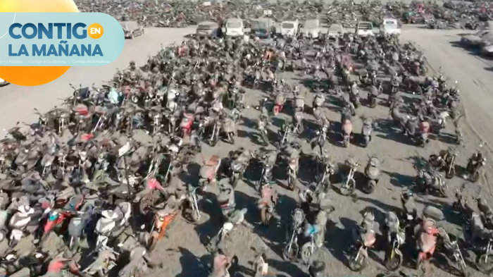 ¡Cementerio de motocicletas! Miles de vehículos son abandonados en corrales municipales
